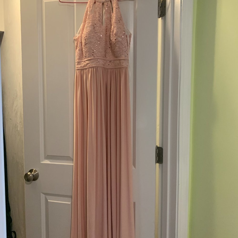 Blush Pink Evening Gown